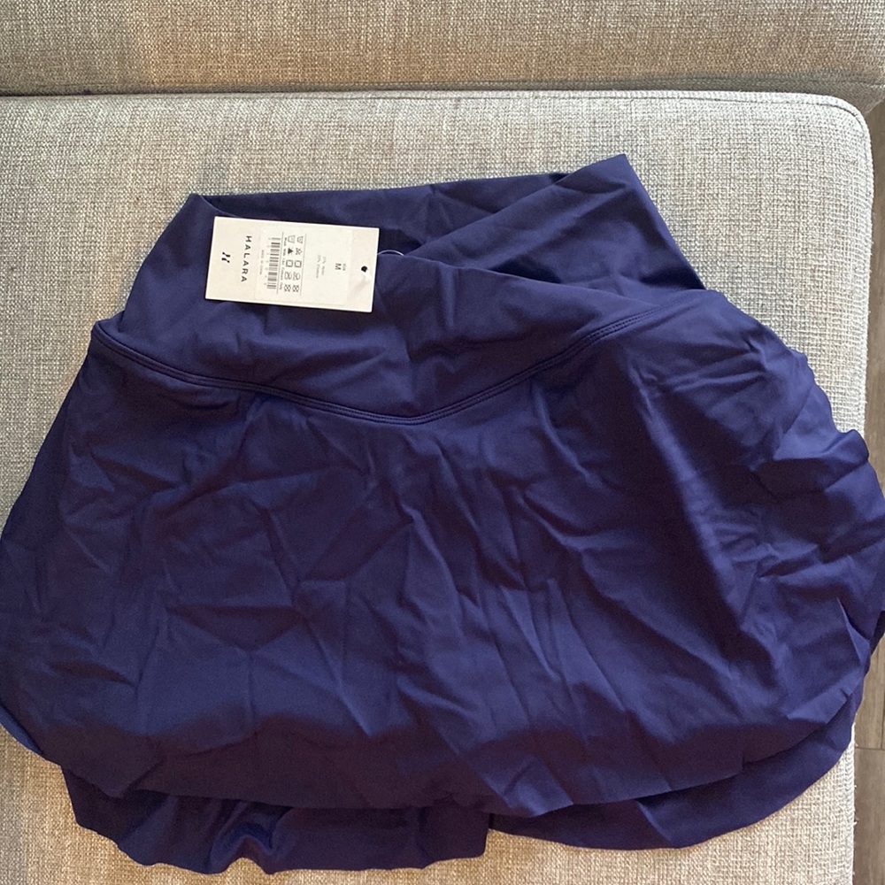 Halara- NEW- Everyday Cloudful Air Crossover Side Pocket 2-1 Tennis Skirt